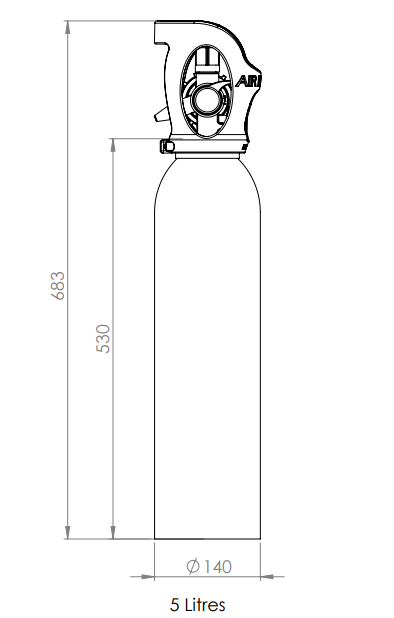 ALBEE WELD Ar 5L