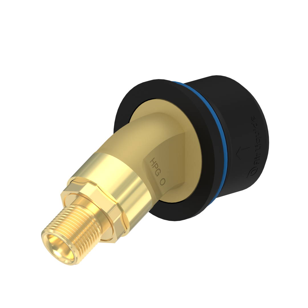 Raccordo rapido EXELTOP con antiritorno integrato