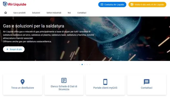 AirLiquide - Un nuovo formato che migliora l'accessibilità dell'utente