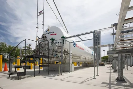 Serbatoio di idrogeno liquido