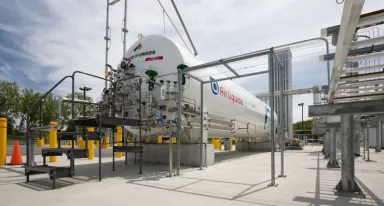 Réservoir d'hydrogène liquide