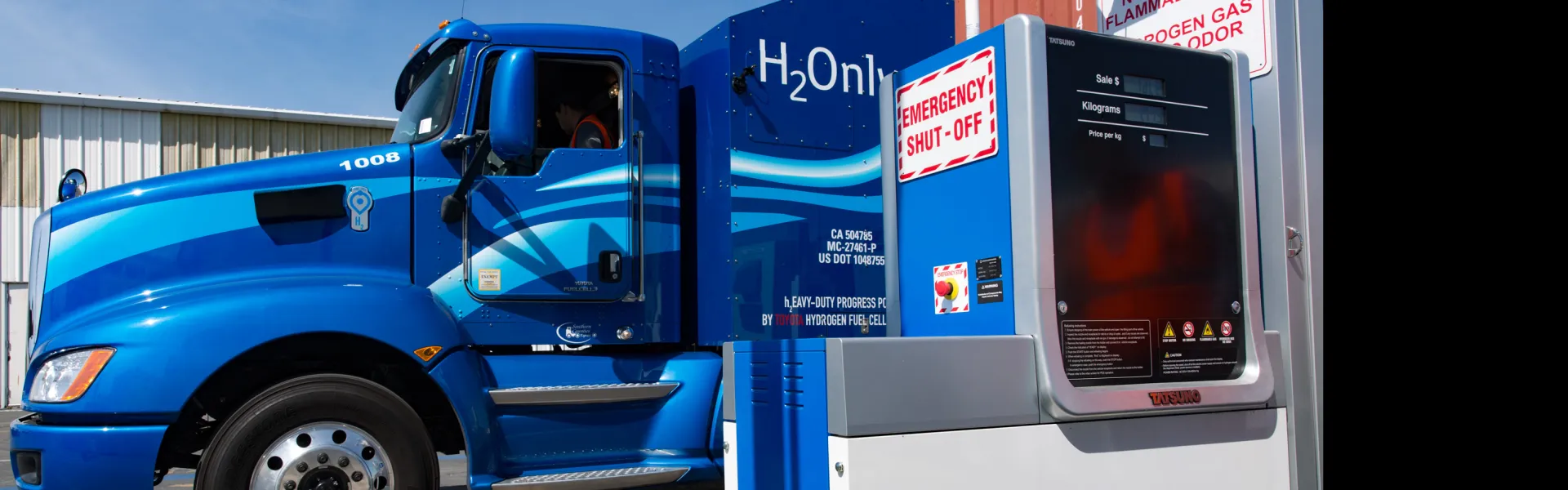 Idrogeno per camion - Stazione Air Liquide