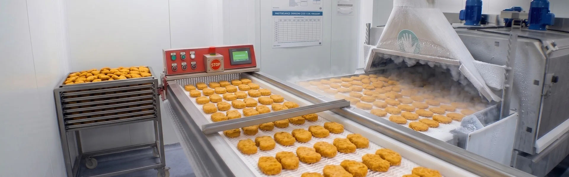 soluzioni criogeniche per nuggets di pollo