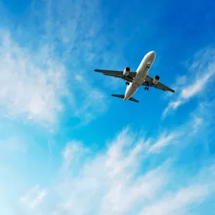 Aereo in volo