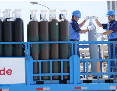 Distribution, équipement en gaz et services - Air Liquide
