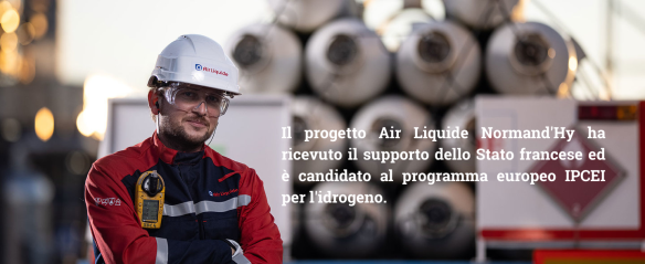 Air Liquide Normand'Hy idrogeno rinnovabile su larga scala per la crescita di un'intera regione industriale