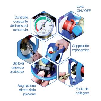 Bombola Azoto 5 litri  Air Liquide Italia - Gas tecnici