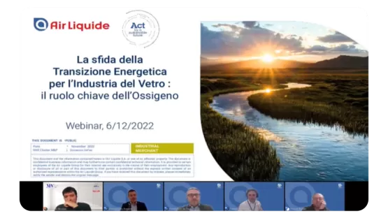 webinar glass italy air liquide
