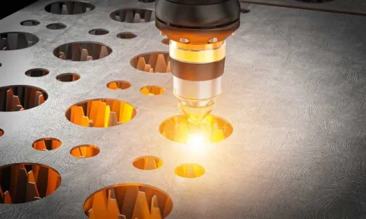 Taglio laser per spessori ridotti.