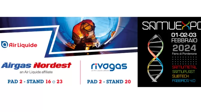 air liquide e le sue affiliate airgas nordest e rivogas presenti a samumetal