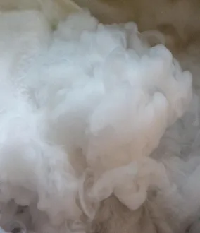 Criogenia con ghiaccio secco