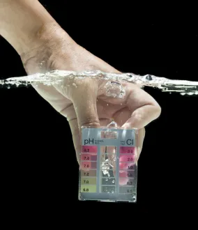 Test del pH dell'acqua