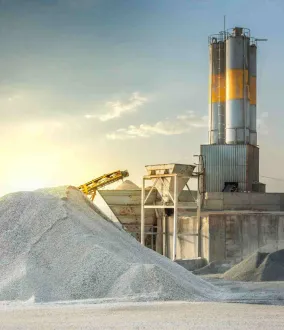 Production de ciment : Air Liquide dispose de solutions sur mesure pour décarboner les usines de ciment.