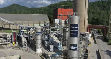 Air Liquide avvia un'unità pilota per la cattura di CO₂ dedicata alla decarbonizzazione dell'industria del cemento